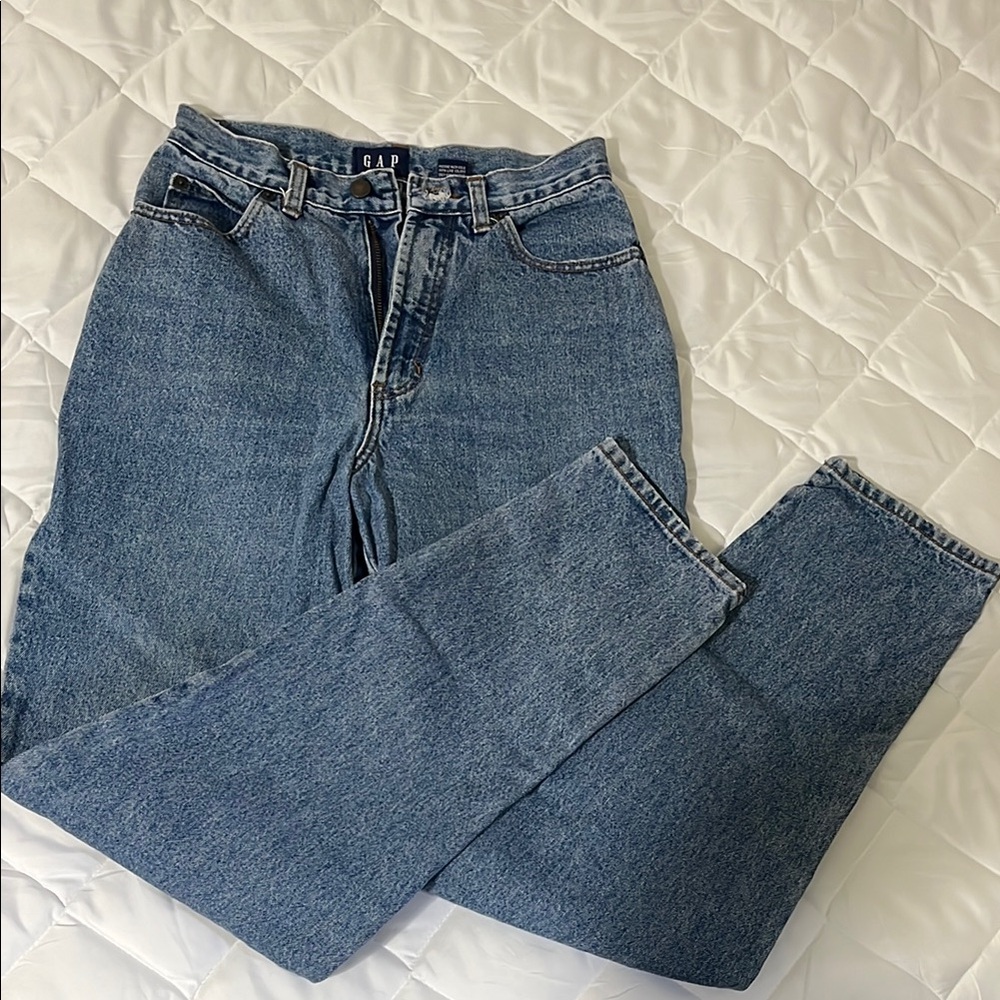 GAP Vintage Blue Straight Leg Jeans Classic Style
